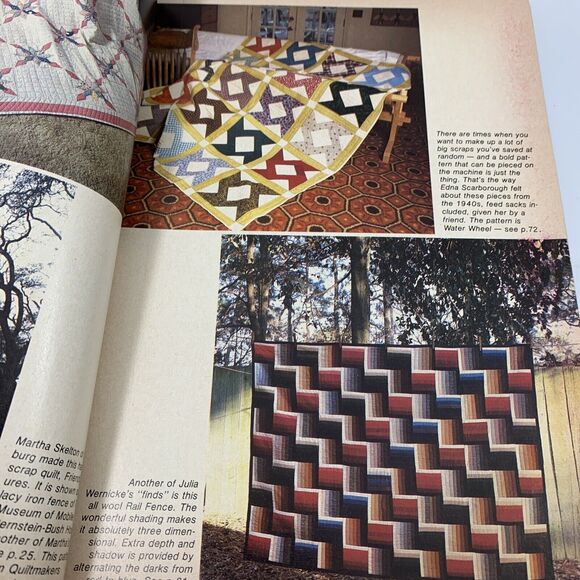 2 Lady's Circle Patchwork Quilts Magazines July 1985‎ & Jan 1986 Quilt Patterns - Picture 4 of 7